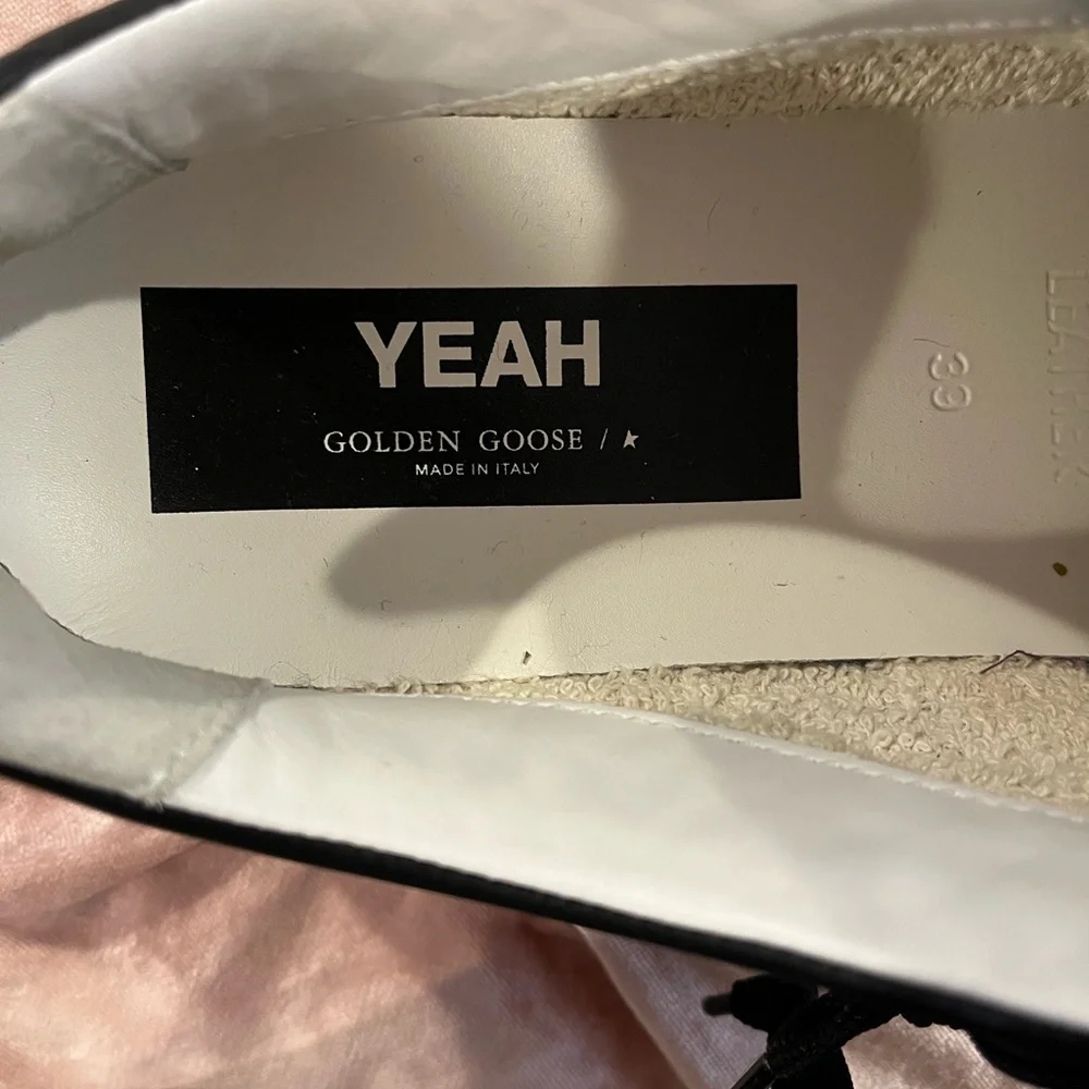 Golden Goose black leather Yeah Sneakers. - Picture 7 of 10